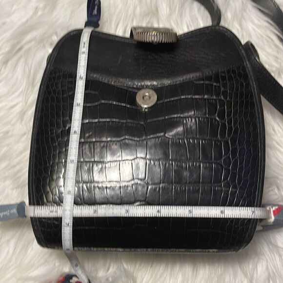 Black leather Brighton cross body purse - Picture 7 of 7